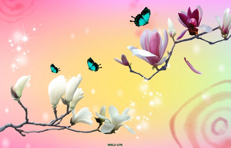 Hoa ngọc lan 3D MHL2-170